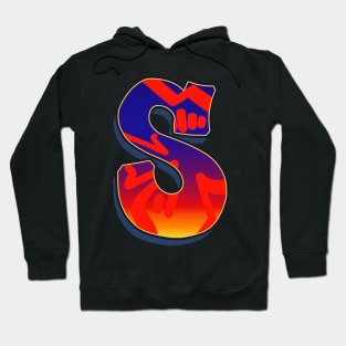 Letter S - Night Sky Hoodie